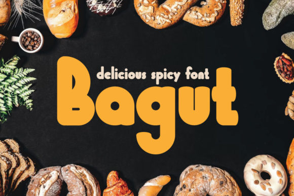 Bagut: A Fun and Thick Display Font for Business Branding