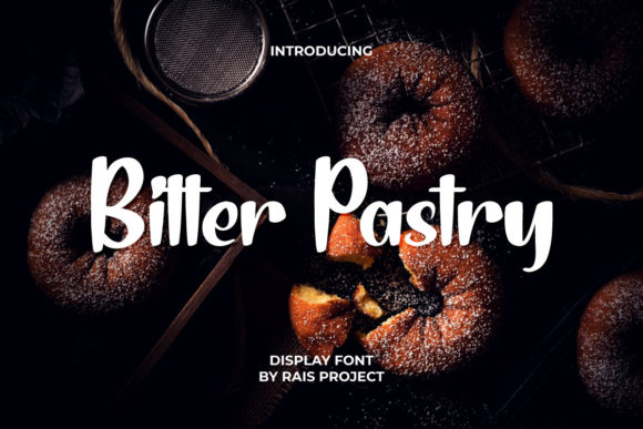 Bitter Pastry Font for Creative Makers and Handmade Sellers