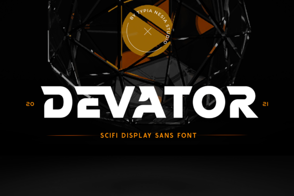 Devator: A Bold Typeface for Modern Editorial Design