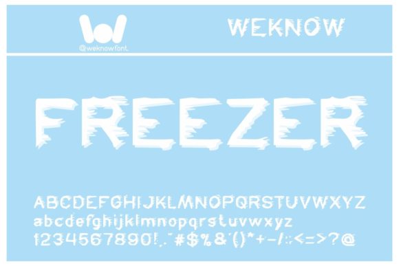 Freezer: A Versatile Display Font for Creative Branding