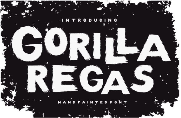 Gorilla Regas: The Font That Turns Campaigns Into Visual Statements