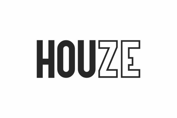 Houze Font for Bold Editorial Designs