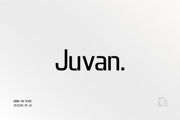 Juvan Typeface for Creative Designers and Handmade Makers