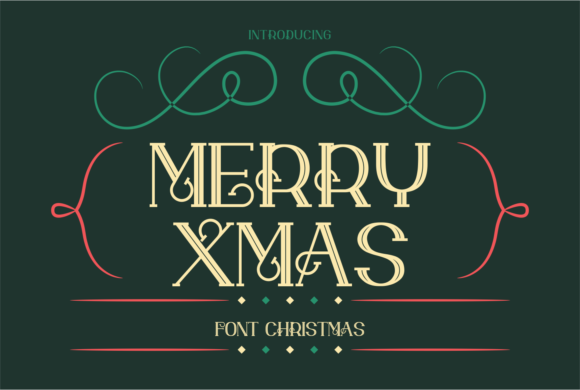 Merry Xmas Font for Branding and Design Projects