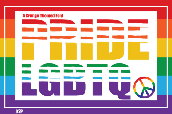 Pride LGBTQ Font Download and Design Uses