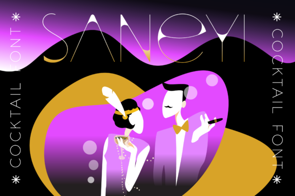 Saneyi: A Modern Display Font for Creative Makers