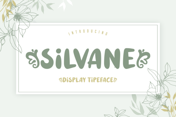 Silvane Font for Playful and Engaging Design
