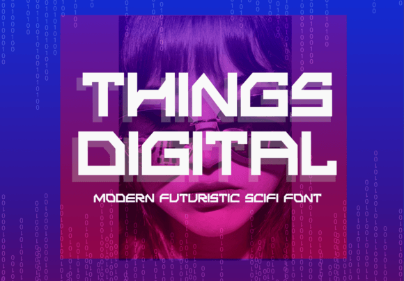 Things Digital: A Bold Display Font for Web Design