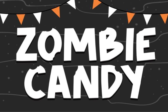 Zombie Candy: A Playful Display Font for Eye-Catching Campaigns